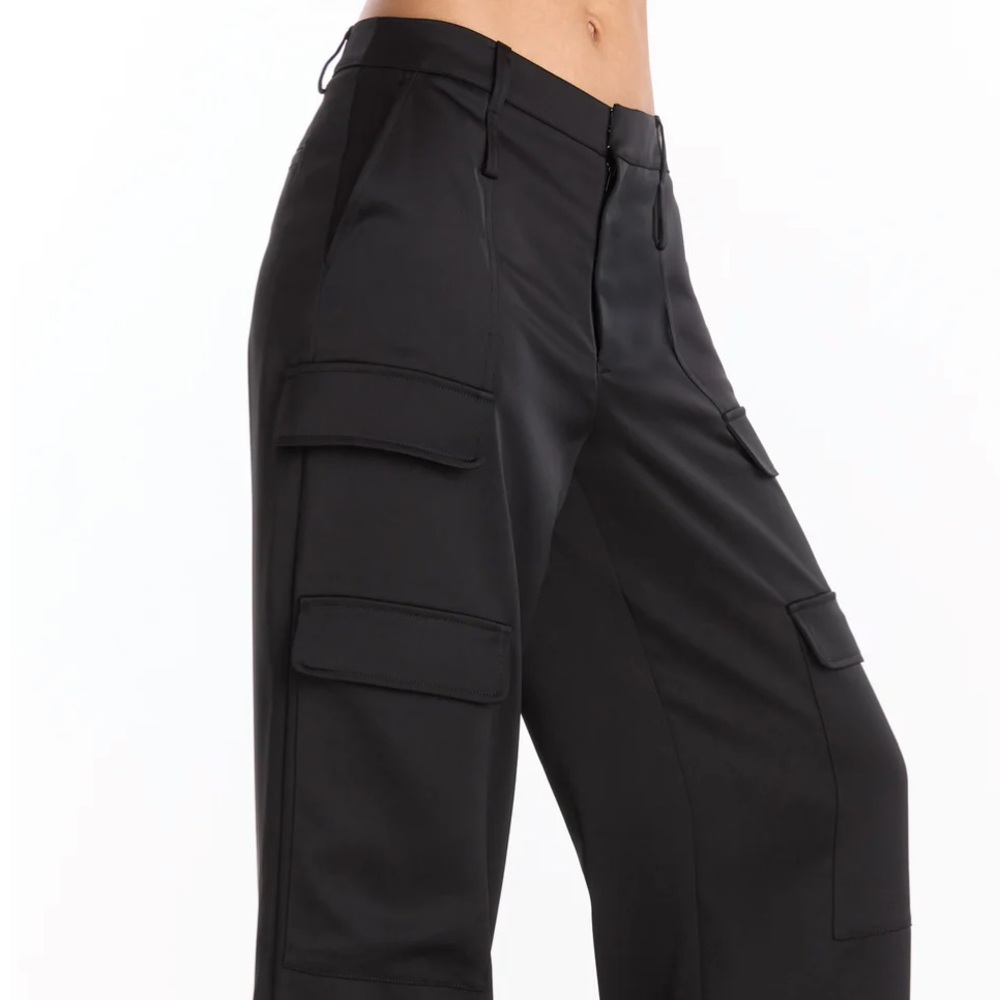 Noli Yoga Milan Satin Cargo Pants
Black Cargo Pants for Women size 2 - Picture 2 of 5
